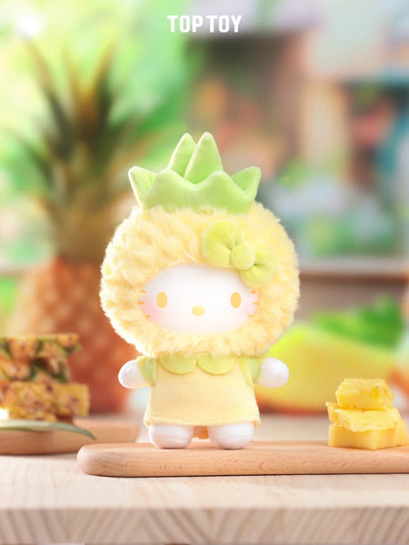 TOP TOY Hello Kitty Fruity Paradise Series Plush Pendant Blind Box