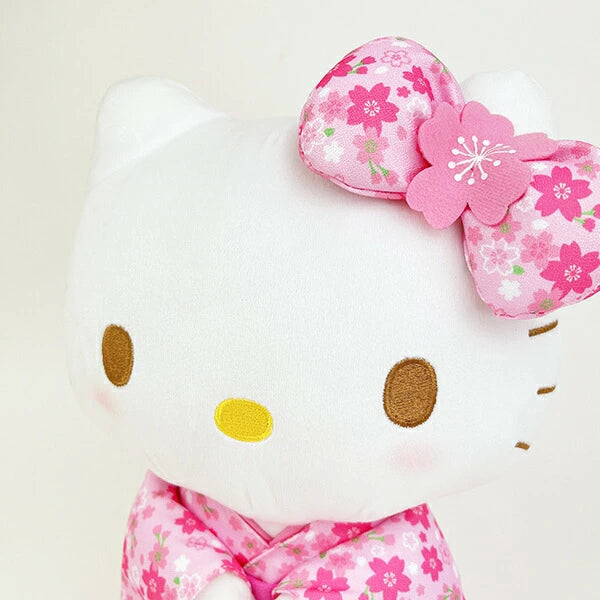 Sanrio Mascot Holder - Hello Kitty : Sakura Kimono Pink