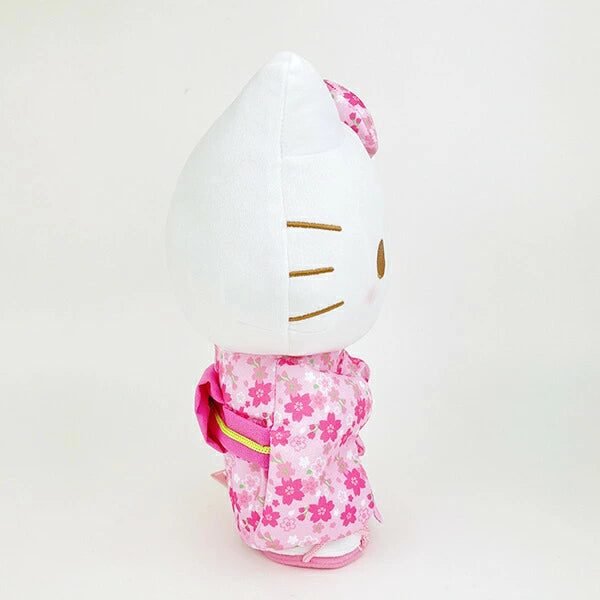 Sanrio Mascot Holder - Hello Kitty : Sakura Kimono Pink