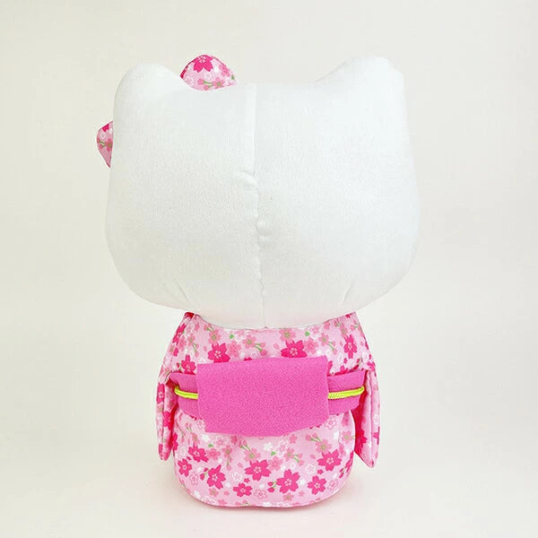 Sanrio Mascot Holder - Hello Kitty : Sakura Kimono Pink