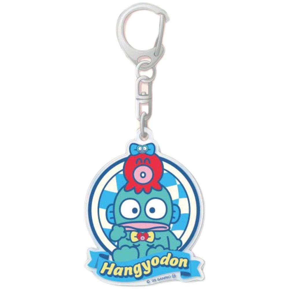 Sanrio Keychain Hangyodon 40TH Anniversary 3-piece Acrylic
