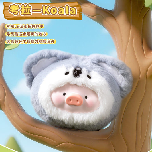 ToyZeroPlus Lulu The Piggy Plush Silicone Earphone Bag