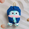 SANRIO HANGYODON 40TH ANNIVERSARY LIMITED SERIES MASCOT HOLDER /PLUSH KEYCHAIN