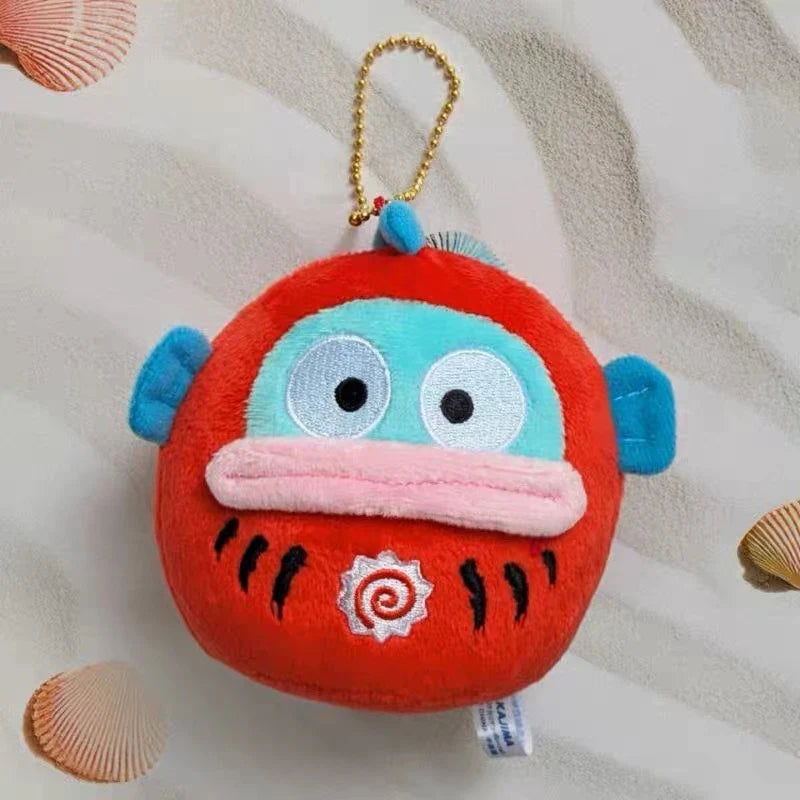 SANRIO HANGYODON 40TH ANNIVERSARY LIMITED SERIES MASCOT HOLDER /PLUSH KEYCHAIN