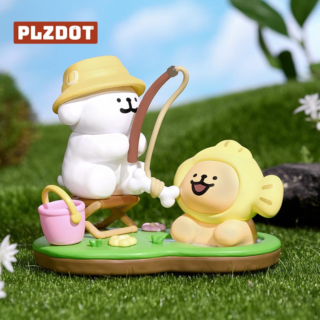 PLZDOT Maltese Line Puppy Happy Outing Series Blind Box