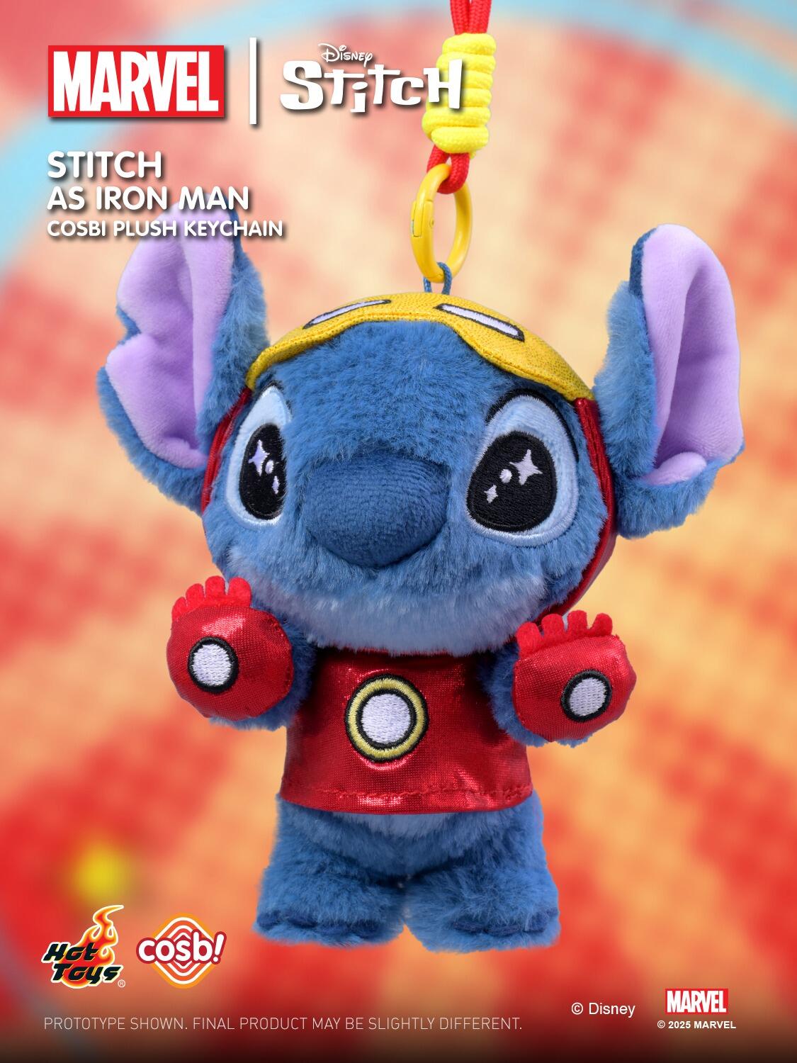 Marvel Stitch Cosbi Plush Keychain Collection Blind Box