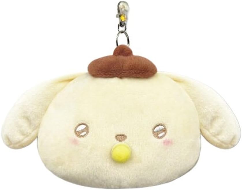 Sanrio Face Reel Pass Case Angel Baby