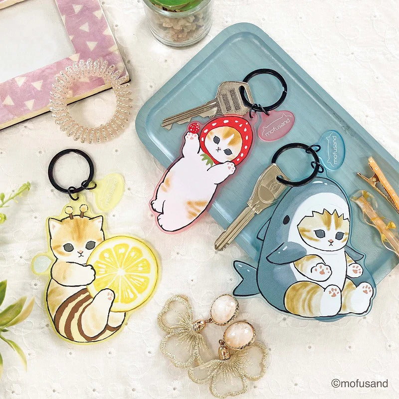 mofusand Mat Dyed Key Chain