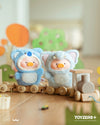 TOYZEROPLUS Lulu The Piggy Animal Party Puppet Show PVC Face Plush Keychain Blind Box