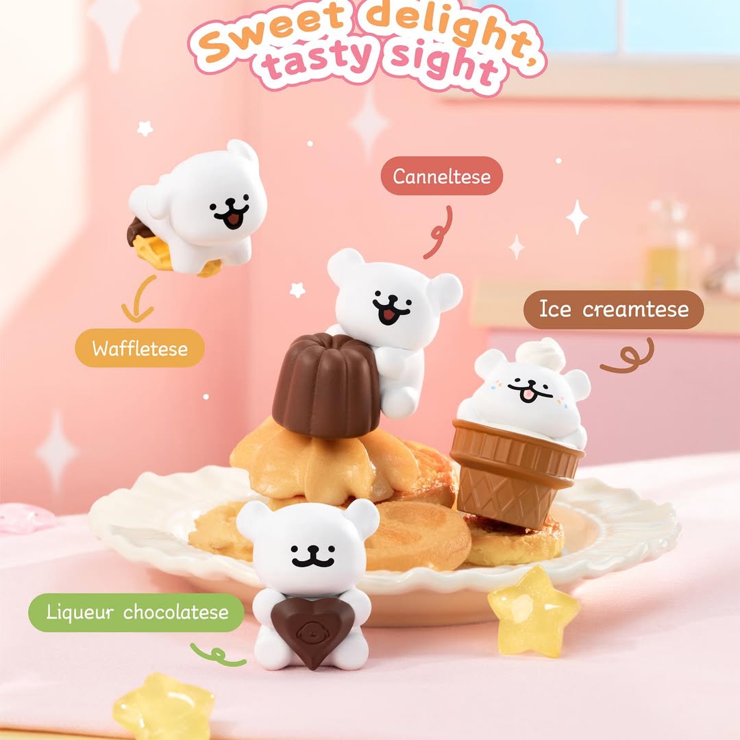 Funism Maltese Sweet Box Series Puppy Face Blind Box