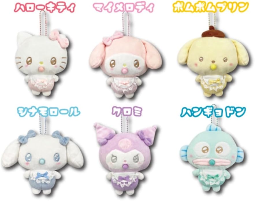 Sanrio Hatayama Shoji Sanrio Angel Baby Mascot Pouch Small Storage