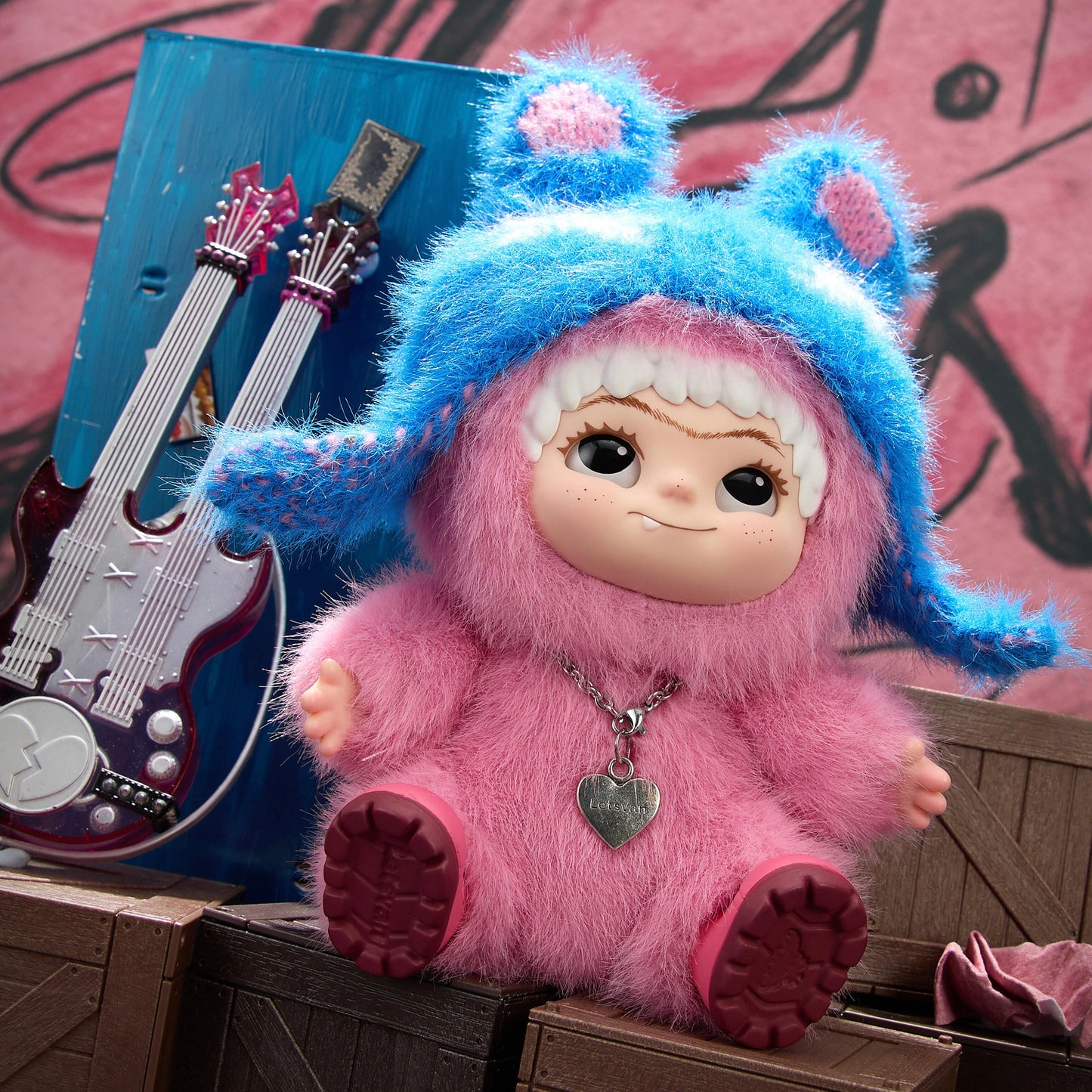 WAKUKU Fuzzy Trendy Fun Party Series Plush Blind Box