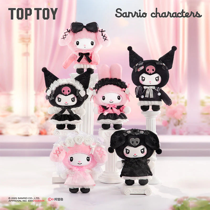 TOP TOY Sanrio Characters Angel Garden Series Plush Pendant Blind Box