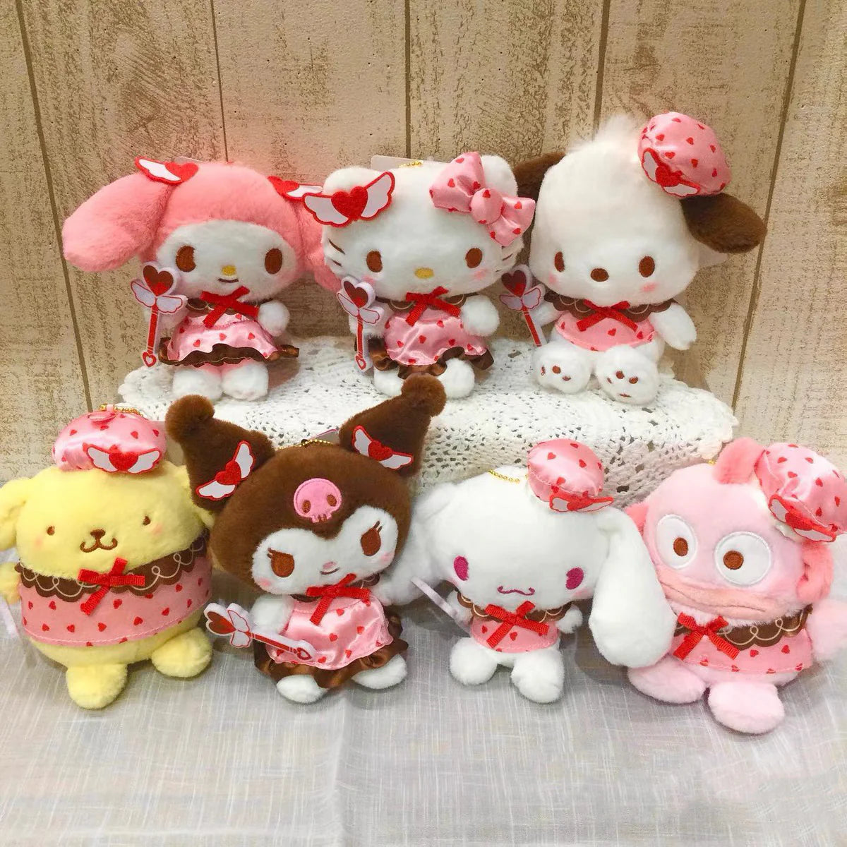 Sanrio Mascot Holder Magical Heart Plush Keychain