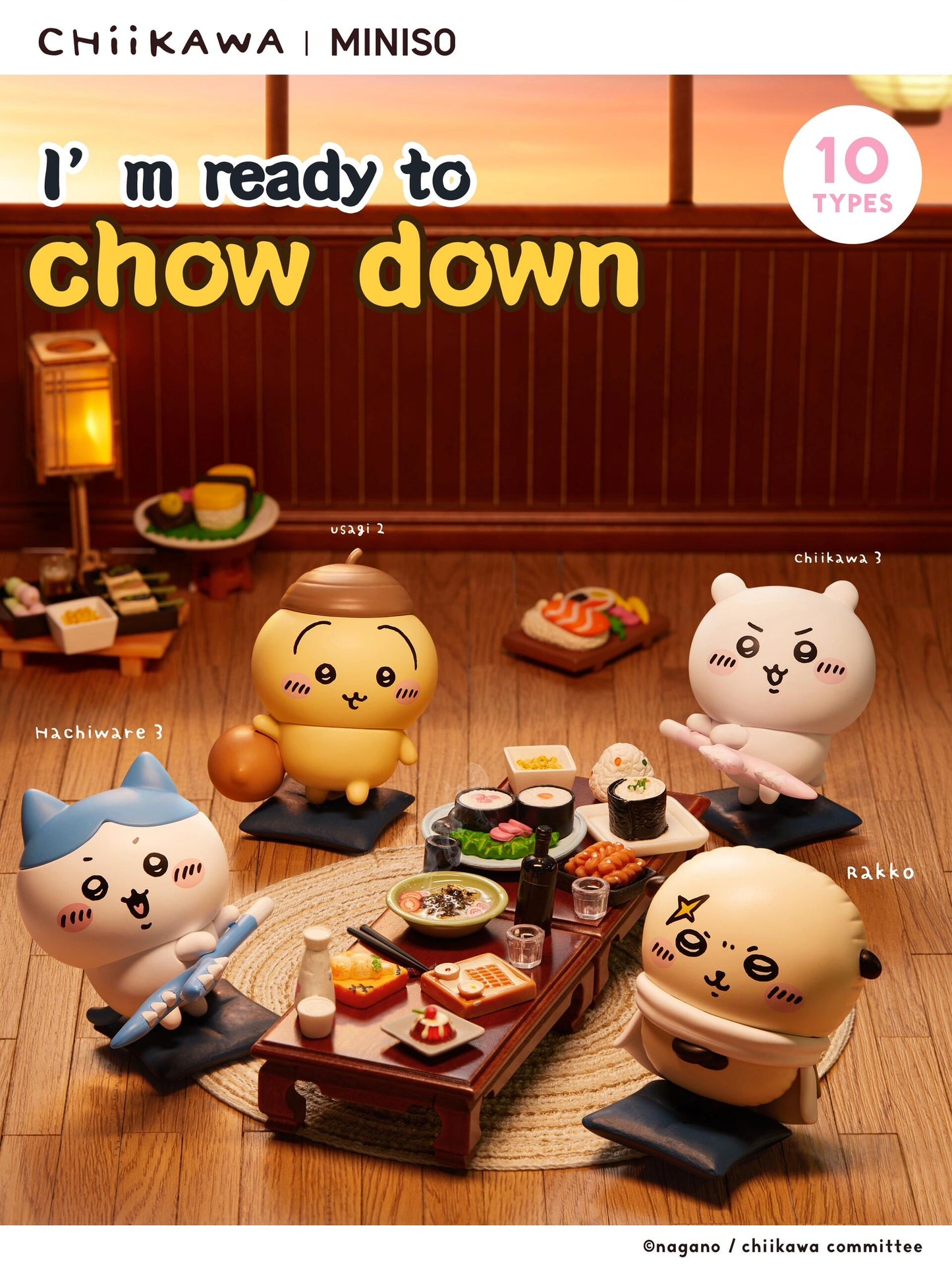 Chiikawa Happy Partner Series Blind Box