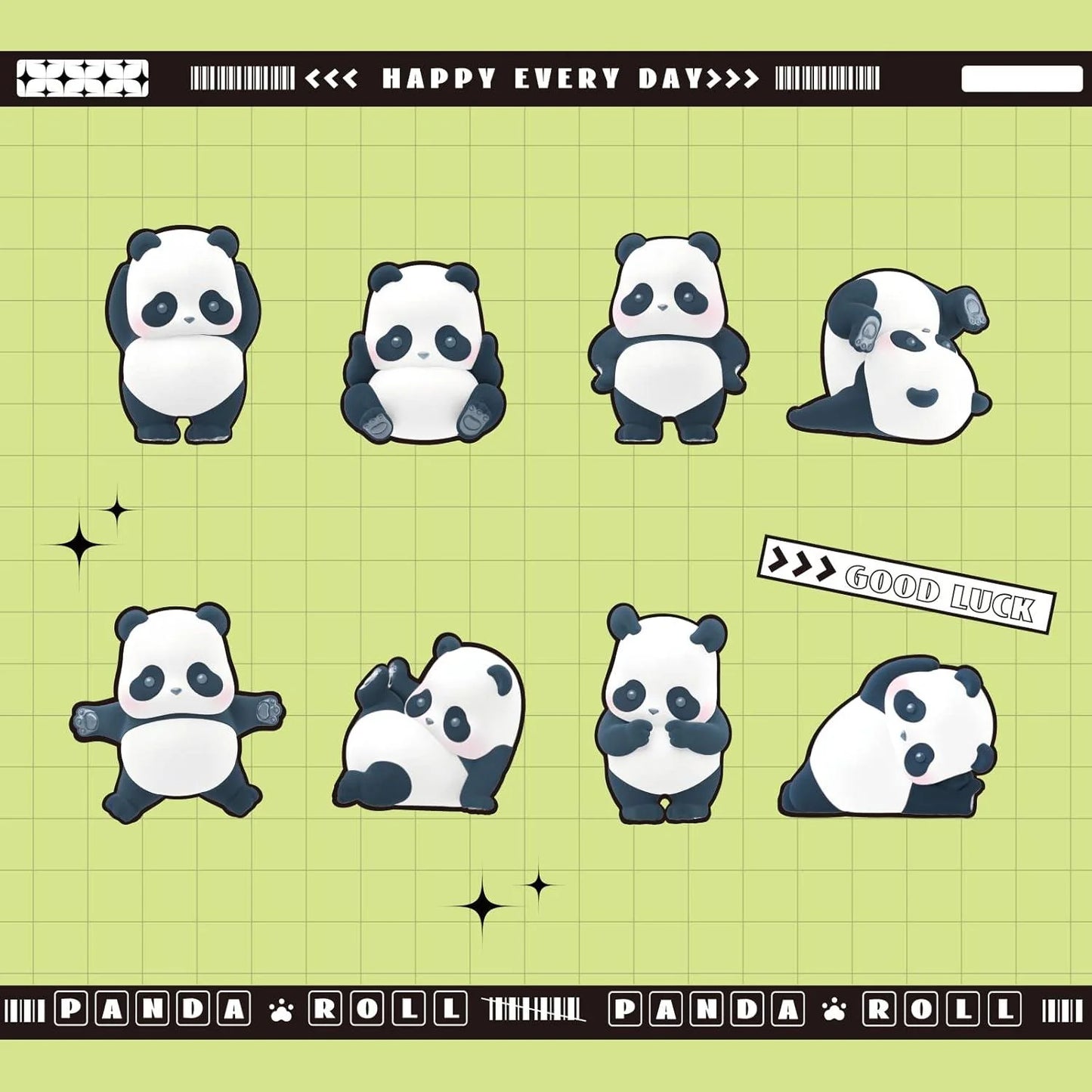 52TOYS PANDA ROLL Daily Series 2 Blind Box