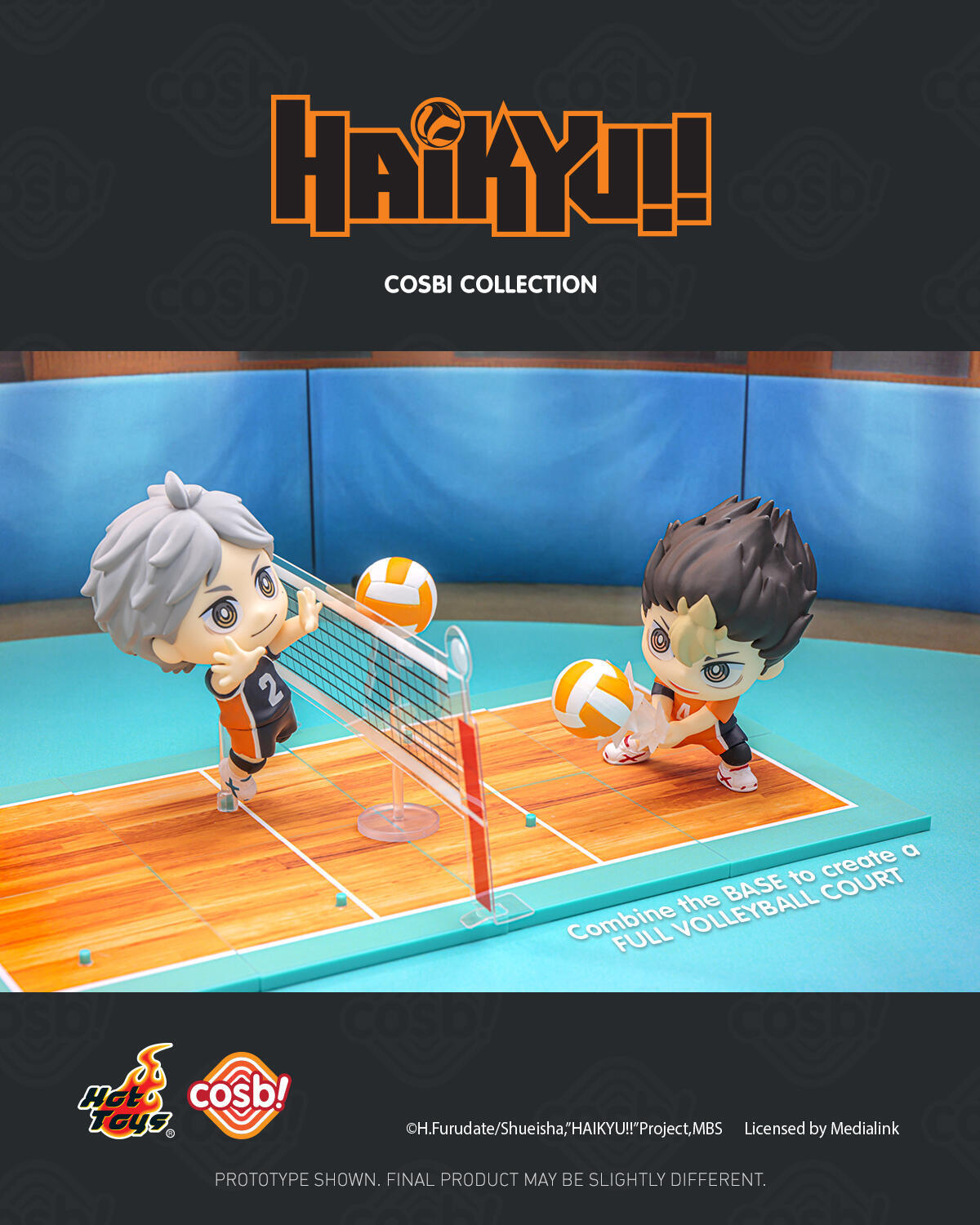 Hot Toys Haikyu Cosbi Collection Blind Box