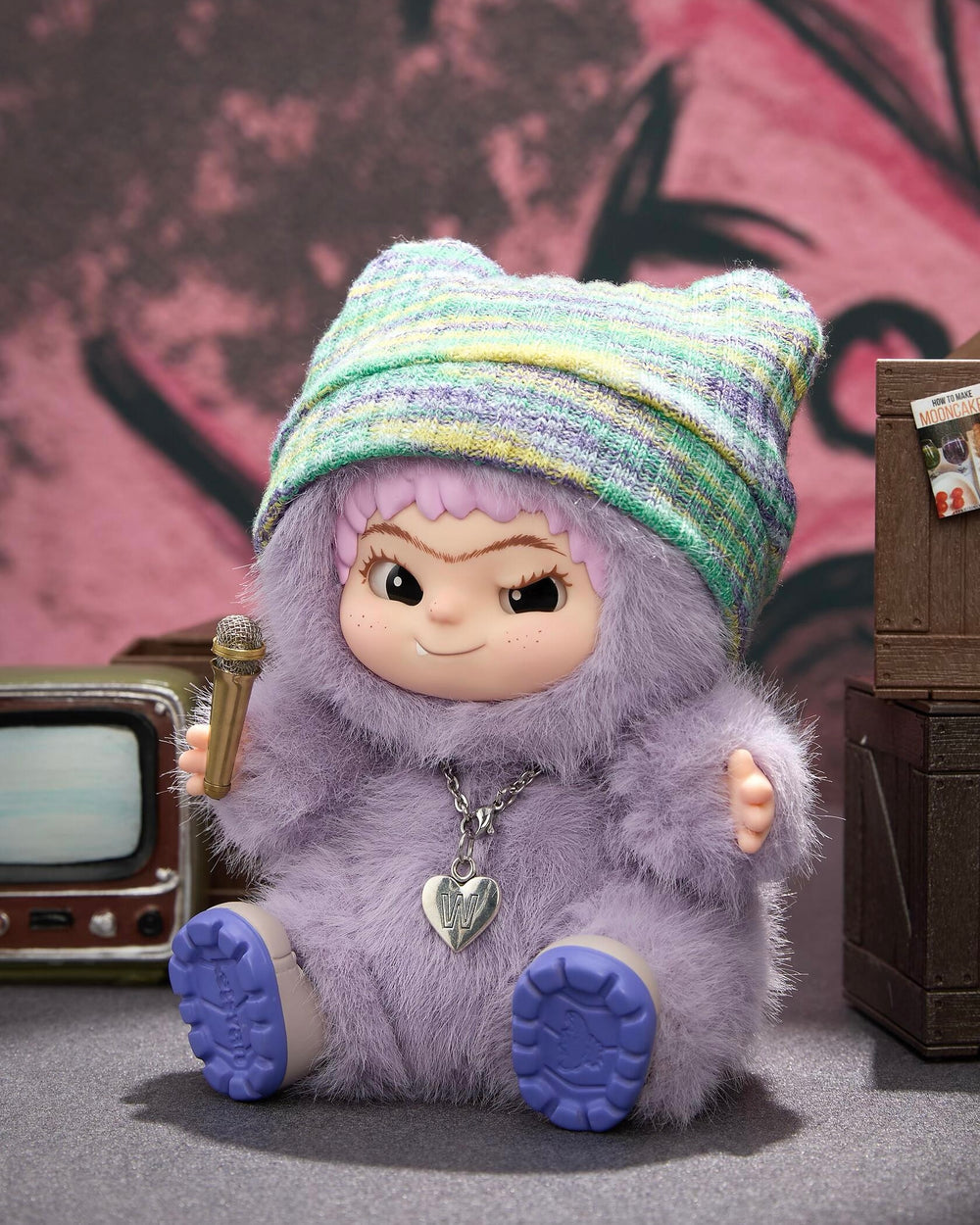 WAKUKU Fuzzy Trendy Fun Party Series Plush Blind Box