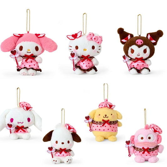 Sanrio Mascot Holder Magical Heart Plush Keychain
