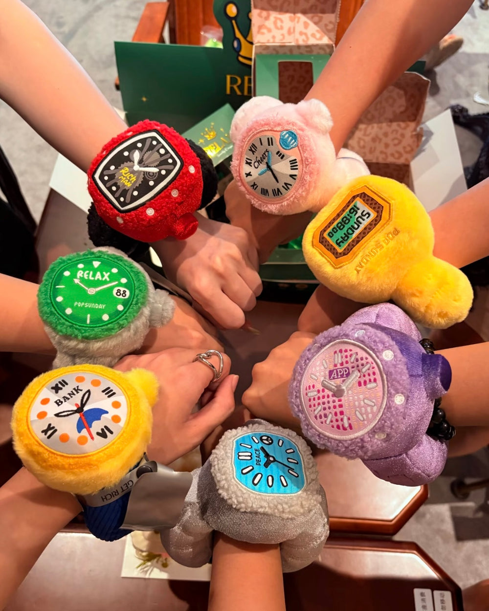 POP SUNDAY Relax Watch Plush Blind Box