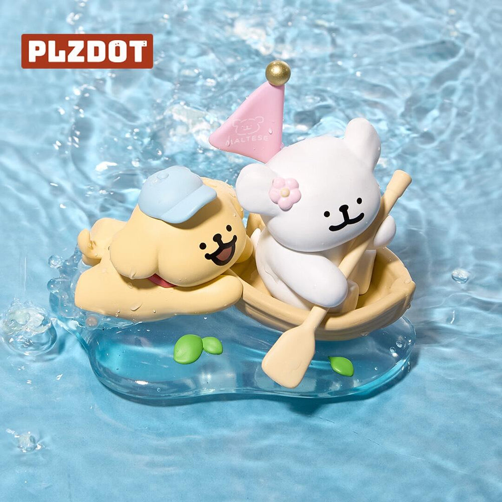 PLZDOT Maltese Line Puppy Happy Outing Series Blind Box
