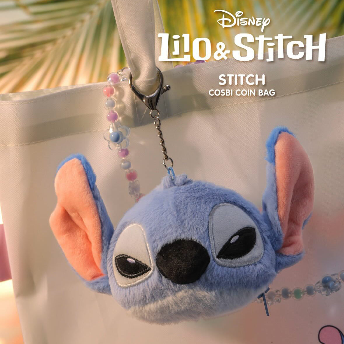 Hot Toys Disney Lilo & Stitch Stitch Cosbi Plush Coin Purse Keychain Blind Box
