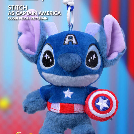 Marvel Stitch Cosbi Plush Keychain Collection Blind Box