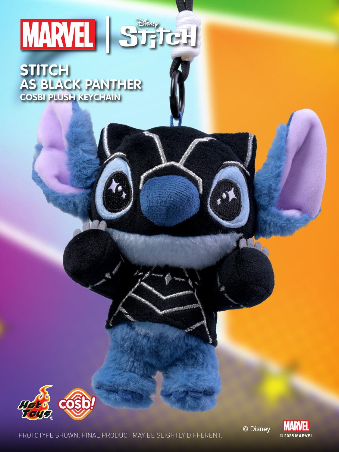 Marvel Stitch Cosbi Plush Keychain Collection Blind Box