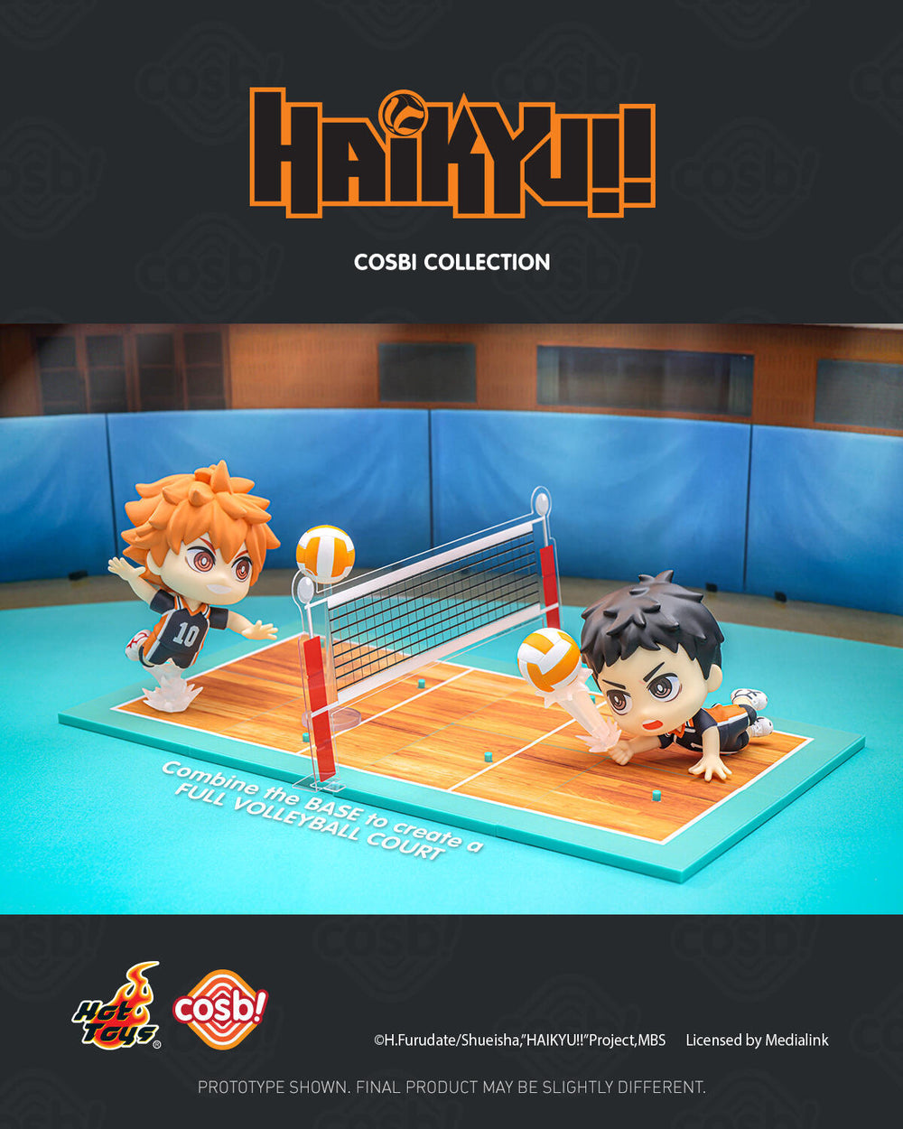 Hot Toys Haikyu Cosbi Collection Blind Box