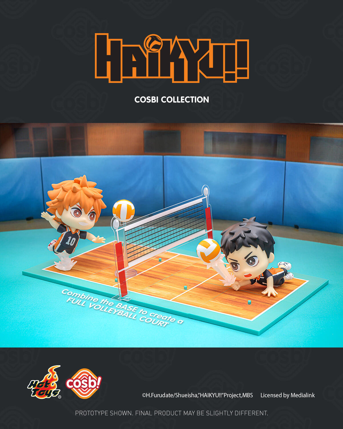 Hot Toys Haikyu Cosbi Collection Blind Box