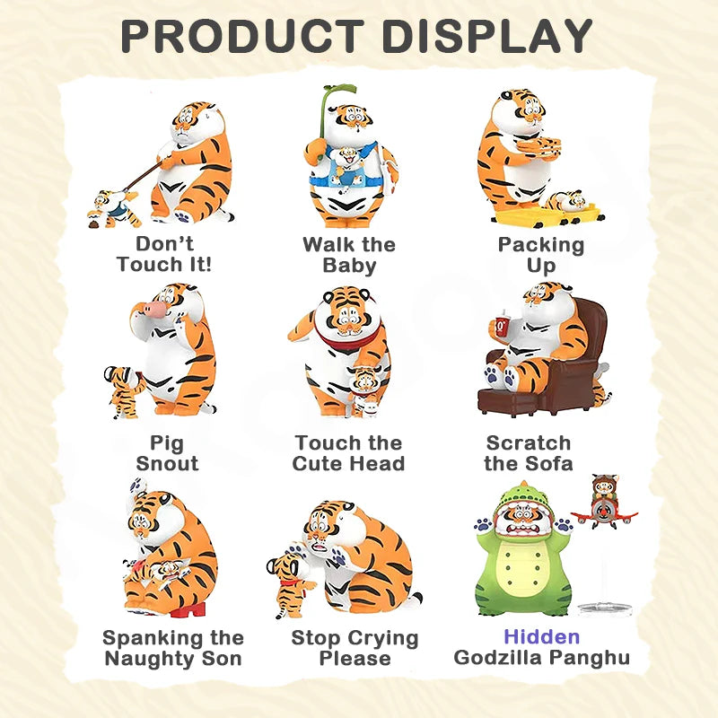 Funism Alexander the Fat Tiger Blind Box - Roaring Love series