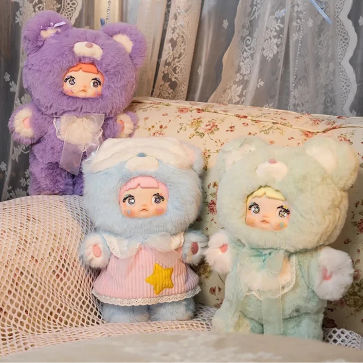 Hi TOY Nommi Good Night Bear 400% Series Plush Blind Box