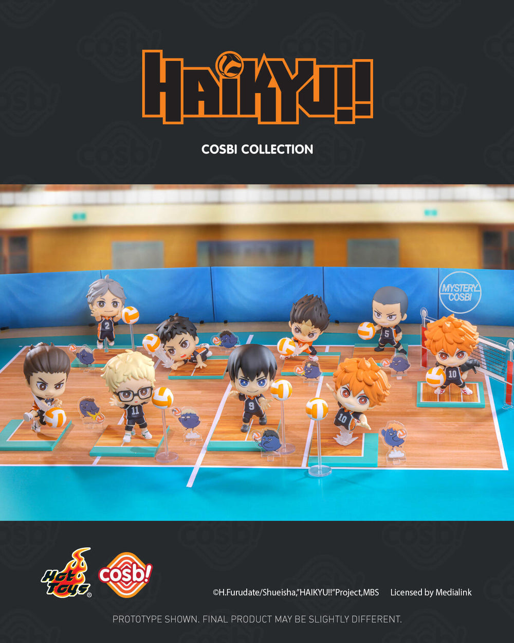 Hot Toys Haikyu Cosbi Collection Blind Box