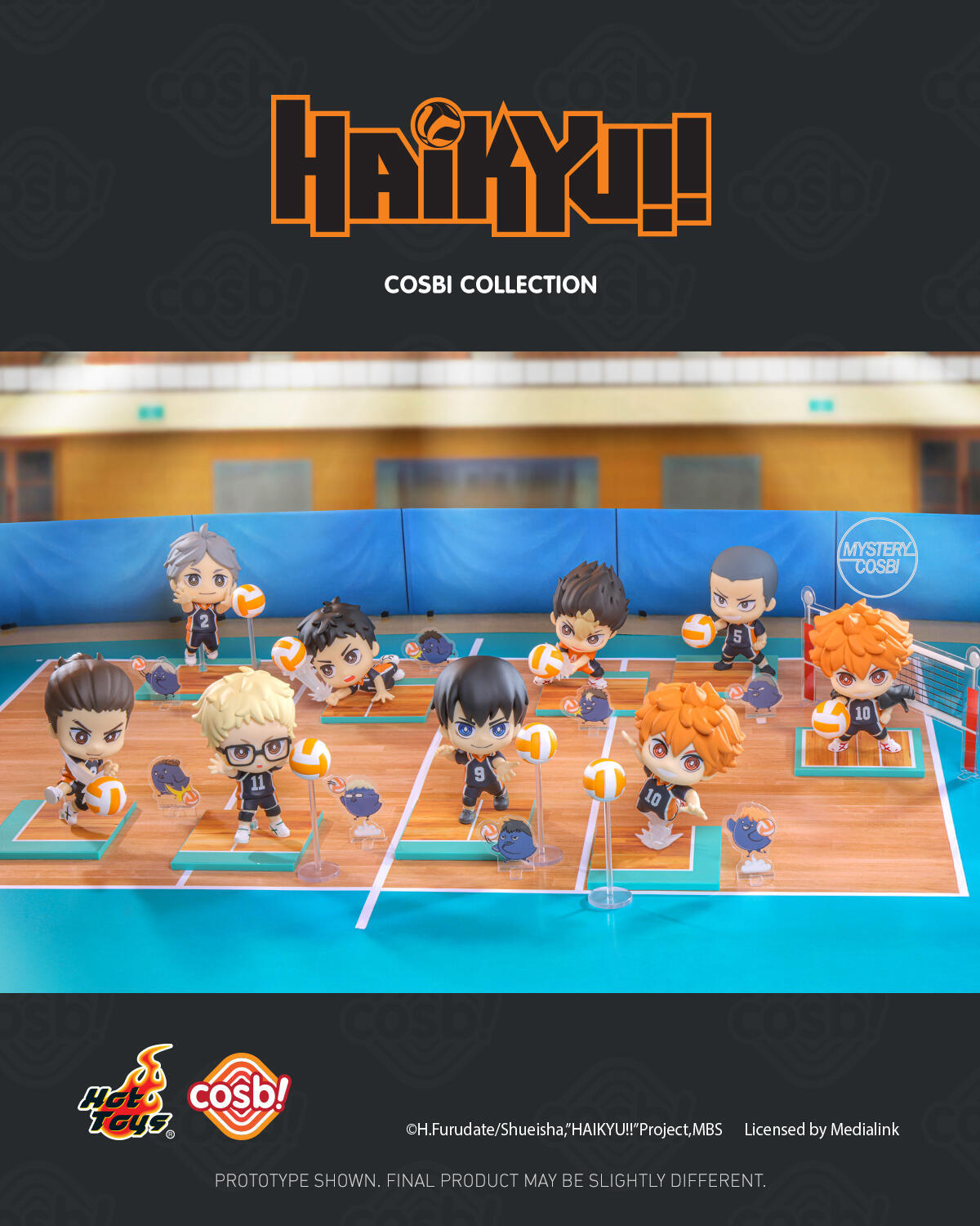Hot Toys Haikyu Cosbi Collection Blind Box
