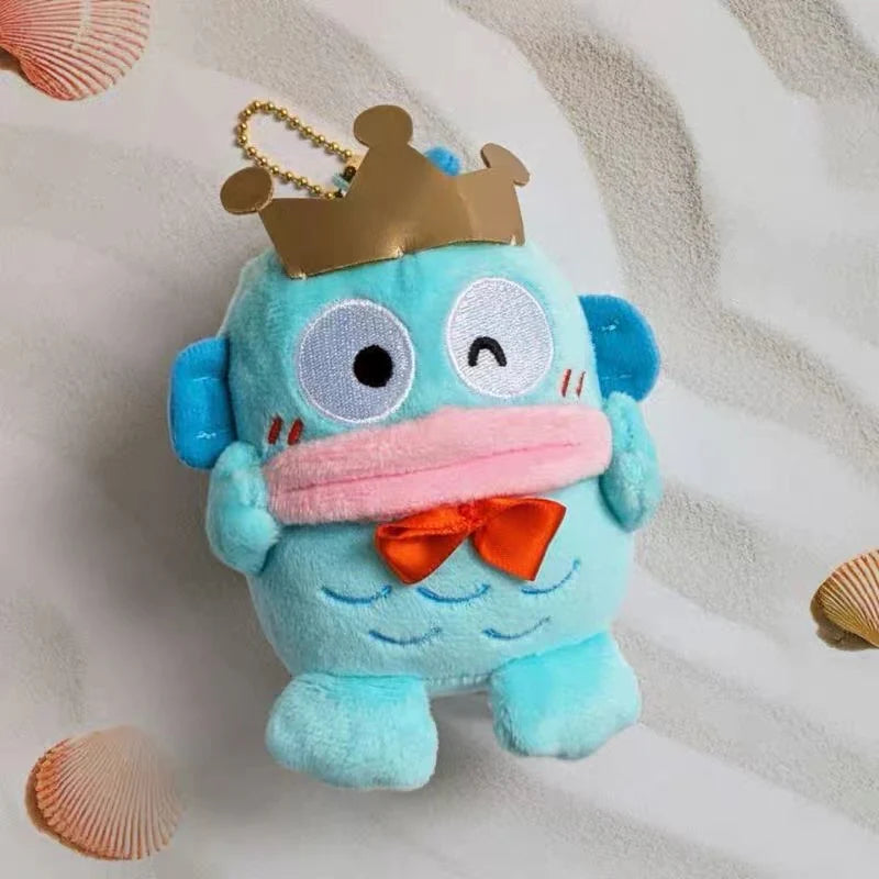 SANRIO HANGYODON 40TH ANNIVERSARY LIMITED SERIES MASCOT HOLDER /PLUSH KEYCHAIN
