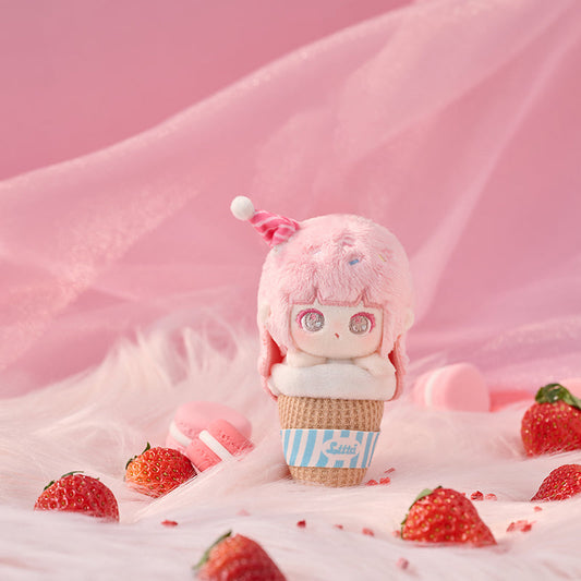 LIITA RAINBOW CONE SERIES PLUSH KEYCHAIN BLIND BOX