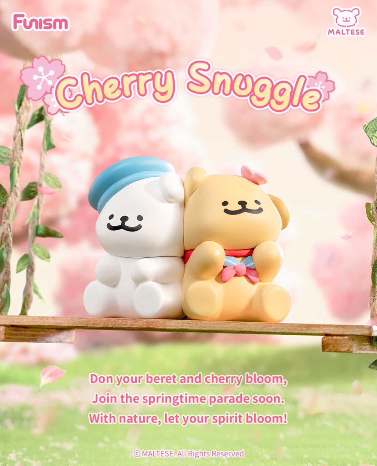 FUNISM Maltese Cherry Blossoms Series Blind Box