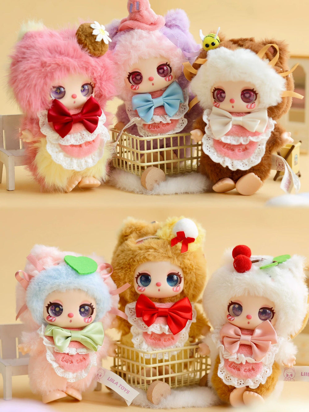 LIILA V4 Chef Kitten Plush Series Blind Box