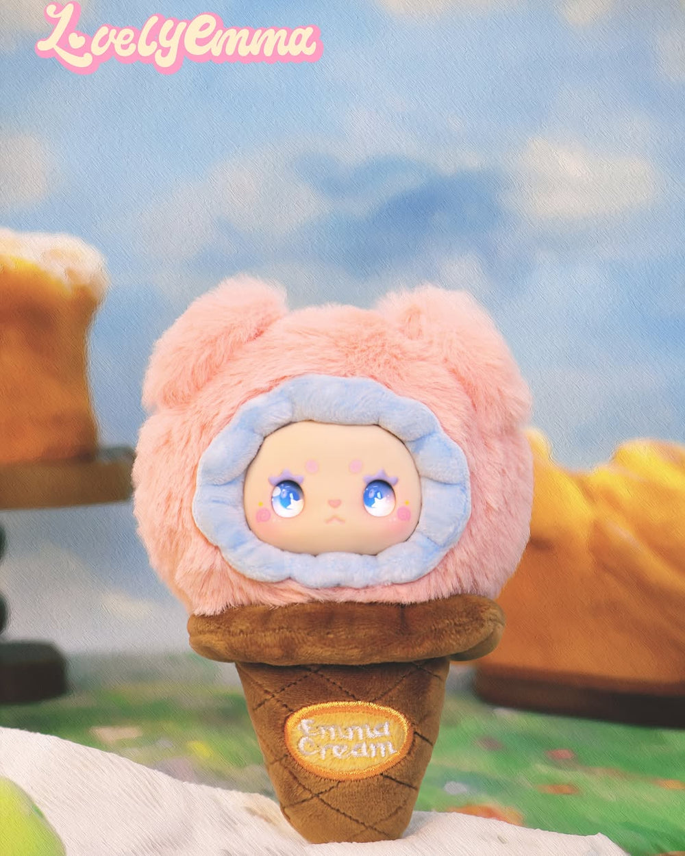 LOVELY EMMA Scoop Ice Cream Series Plush Pendant Blind Box