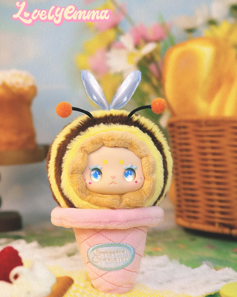 LOVELY EMMA Scoop Ice Cream Series Plush Pendant Blind Box