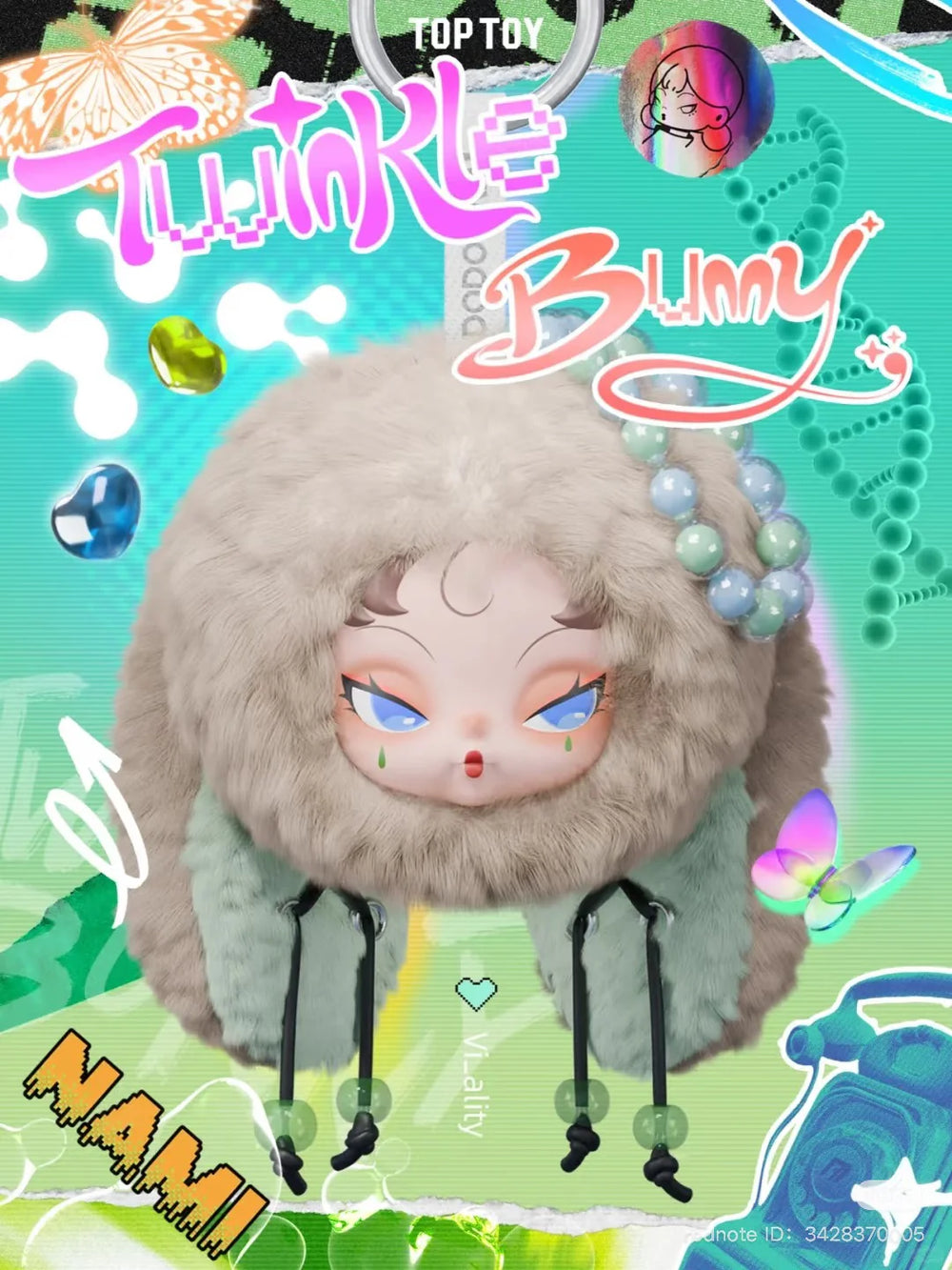 DODO Nami Twinkle Bunny Series Plush Pendant Blind Box