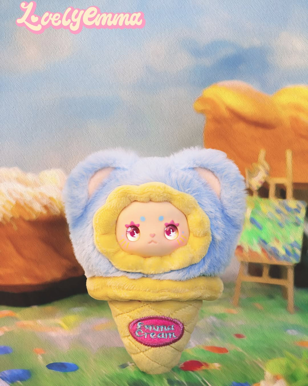 LOVELY EMMA Scoop Ice Cream Series Plush Pendant Blind Box