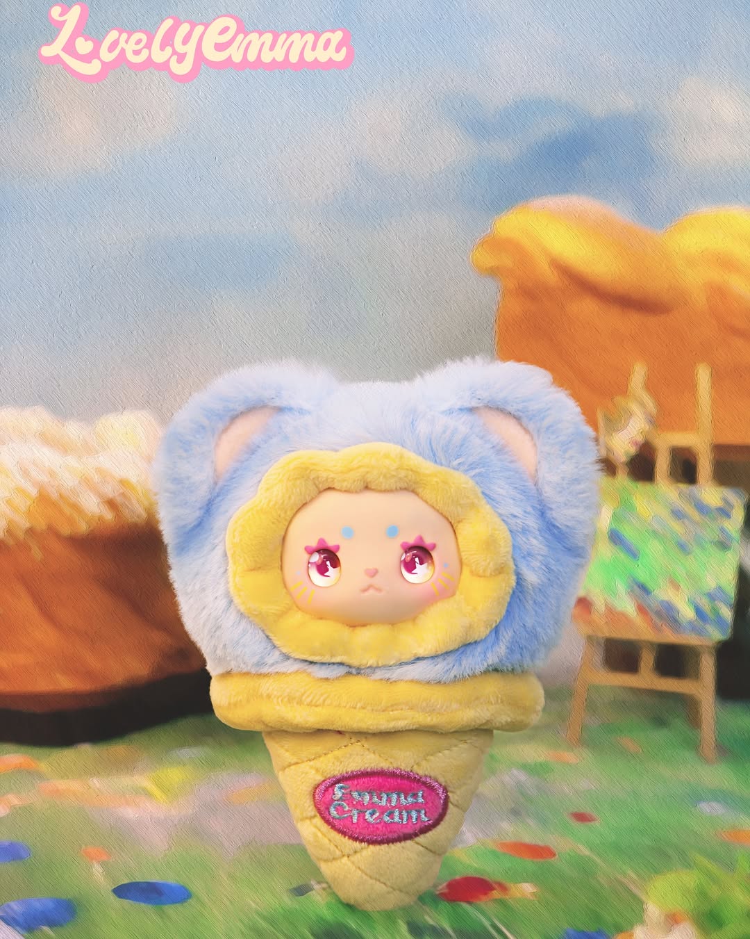 LOVELY EMMA Scoop Ice Cream Series Plush Pendant Blind Box