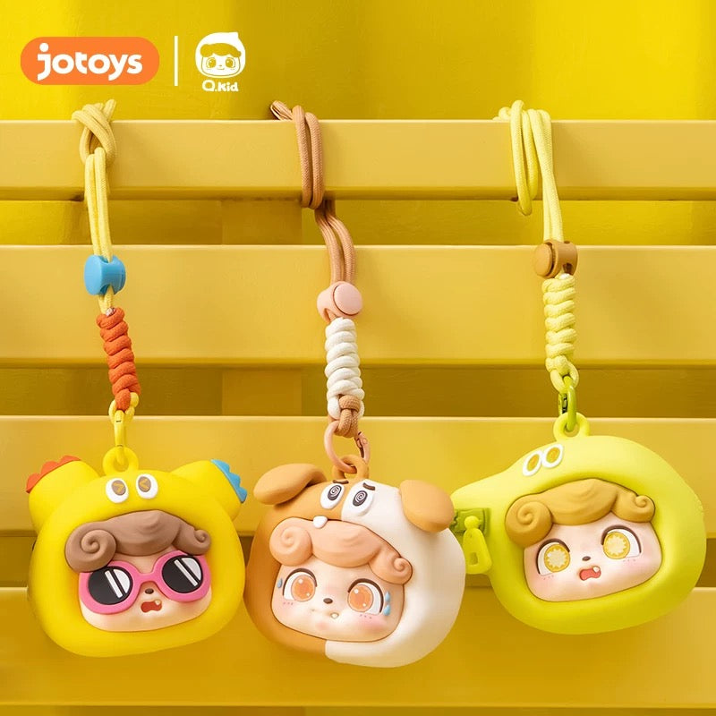 JOTOYS Q.Kid Emotional Monsters Series Earphone Bag Blind Box