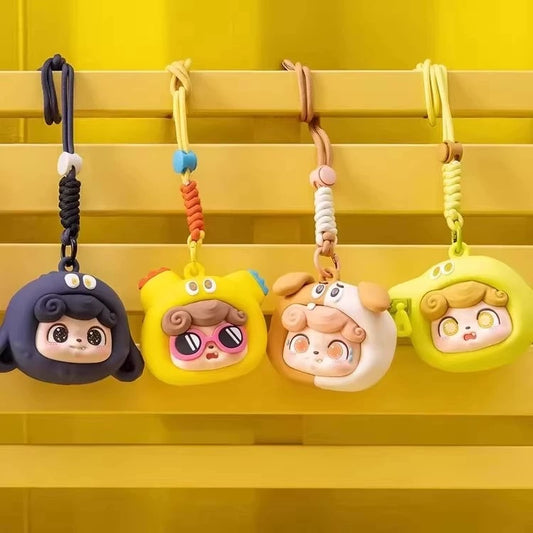 JOTOYS Q.Kid Emotional Monsters Series Earphone Bag Blind Box