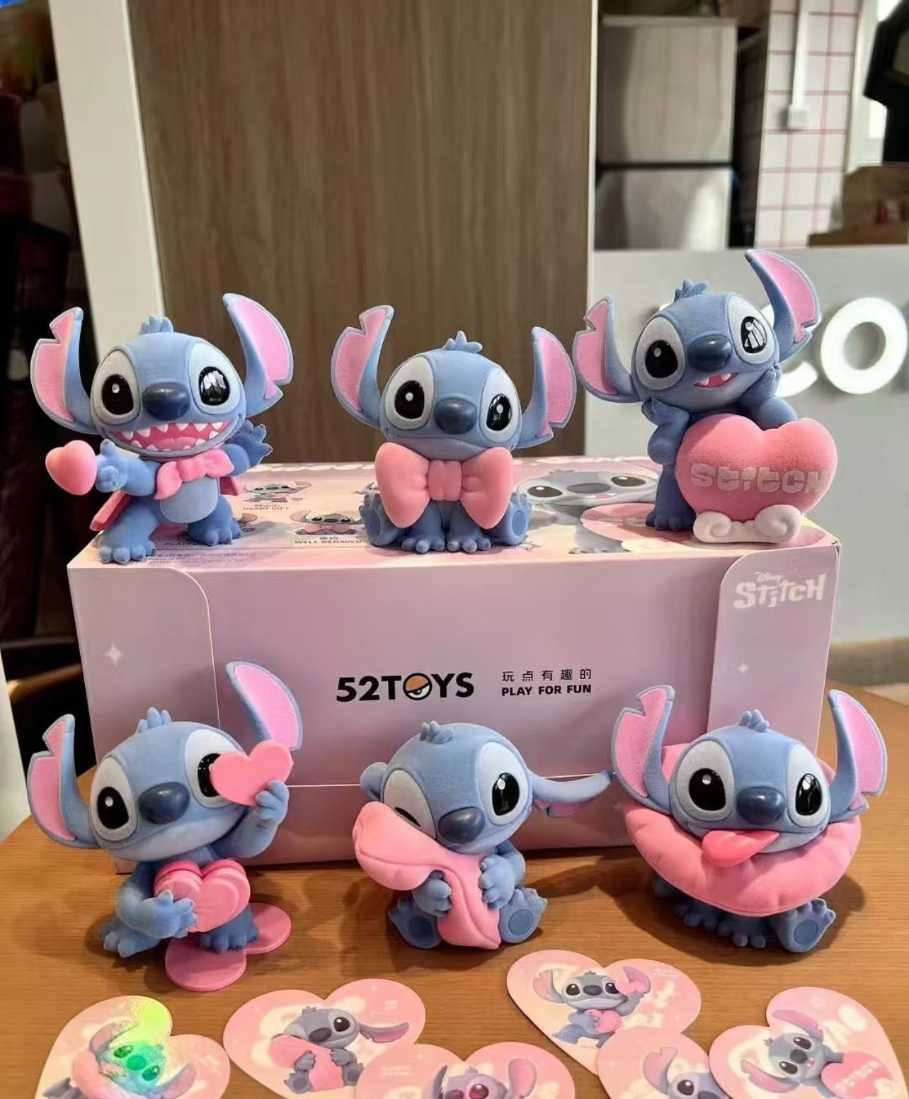 52TOYS Stitch Sweet Pink Series Blind Box