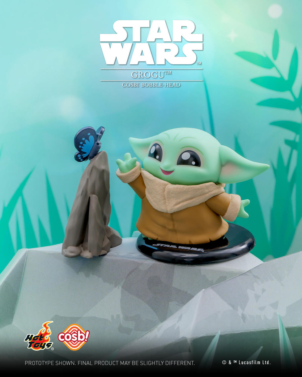HOT TOYS Star Wars Grogu Cosbi Bobble Head Collection