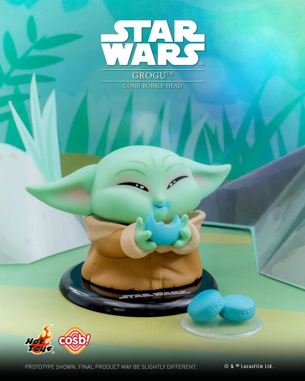 HOT TOYS Star Wars Grogu Cosbi Bobble Head Collection