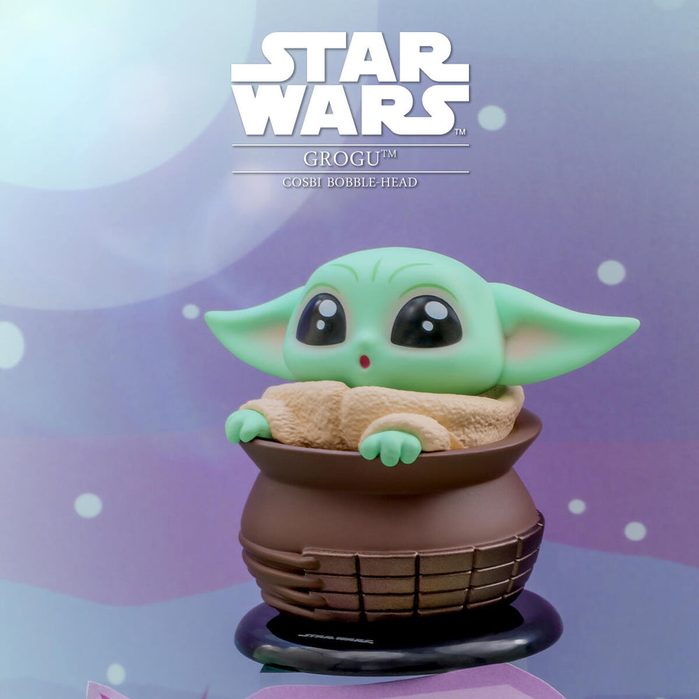 HOT TOYS Star Wars Grogu Cosbi Bobble Head Collection