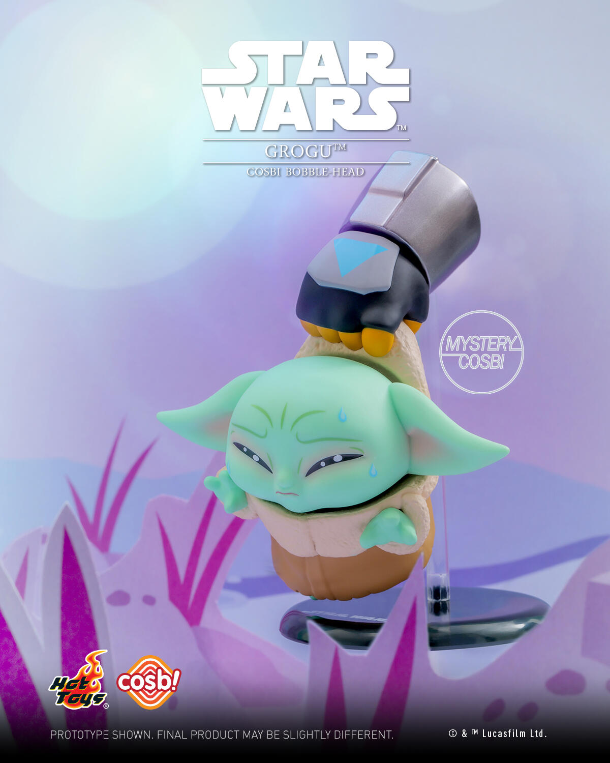 HOT TOYS Star Wars Grogu Cosbi Bobble Head Collection